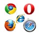 Logos of different browsers